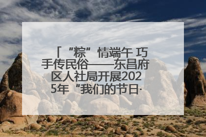 “粽”情端午 巧手传民俗——东昌府区人社局开展2025年“我们的节日·端午”包粽子活动