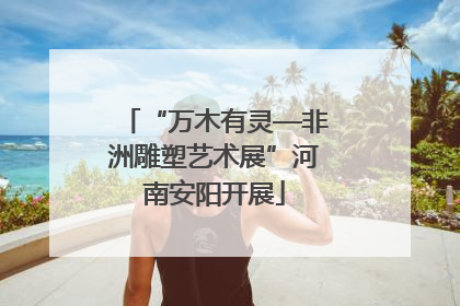 “万木有灵—非洲雕塑艺术展”河南安阳开展