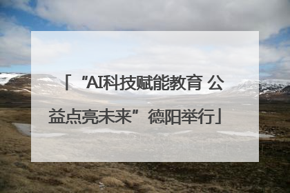 “AI科技赋能教育 公益点亮未来”德阳举行