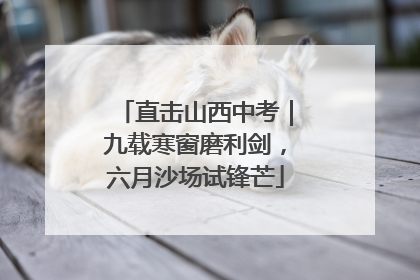 直击山西中考｜九载寒窗磨利剑，六月沙场试锋芒
