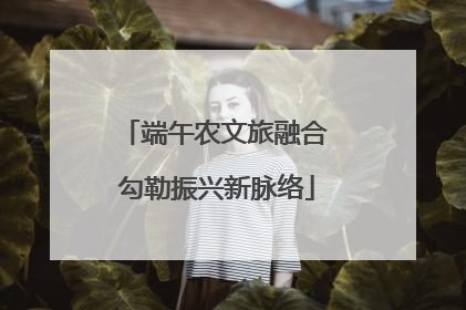 端午农文旅融合 勾勒振兴新脉络