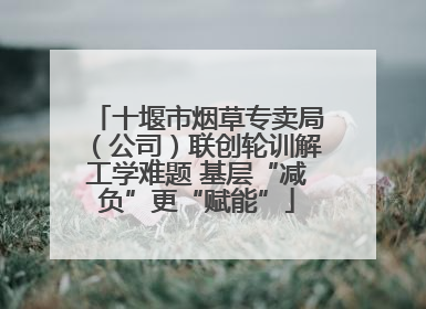 十堰市烟草专卖局（公司）联创轮训解工学难题 基层“减负”更“赋能”
