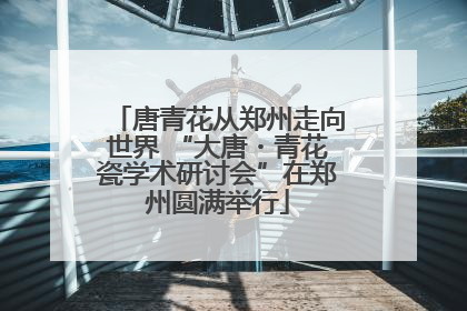 唐青花从郑州走向世界 “大唐・青花瓷学术研讨会”在郑州圆满举行