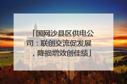 国网沙县区供电公司：联创交流促发展，降损增效创佳绩