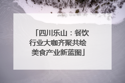 四川乐山：餐饮行业大咖齐聚共绘美食产业新蓝图