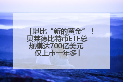堪比“新的黄金”！贝莱德比特币ETF总规模达700亿美元 仅上市一年多