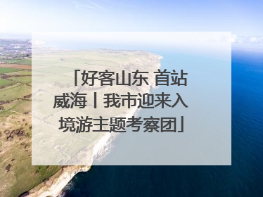 好客山东 首站威海丨我市迎来入境游主题考察团