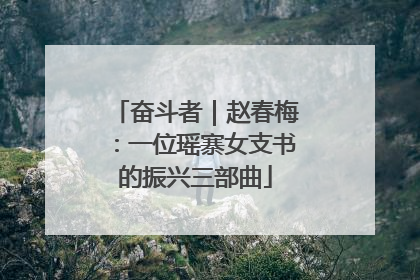 奋斗者｜赵春梅：一位瑶寨女支书的振兴三部曲