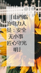 山西临汾电力人员：安全无小事 匠心守光明