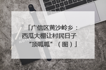 广信区黄沙岭乡：西瓜大棚让村民日子“顶呱呱”（图）