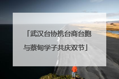 武汉台协携台商台胞与蔡甸学子共庆双节