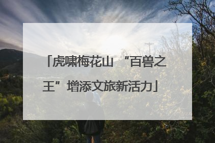 虎啸梅花山 “百兽之王”增添文旅新活力