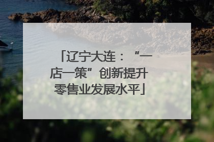 辽宁大连：“一店一策”创新提升零售业发展水平