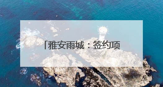 雅安雨城：签约项目6个 协议总投资51.5亿元
