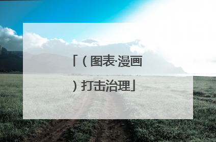 （图表·漫画）打击治理